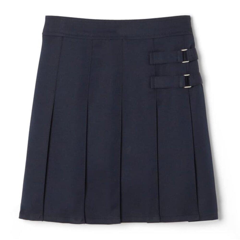 French Toast SX9103 Girls 2 Tab Skort - Navy